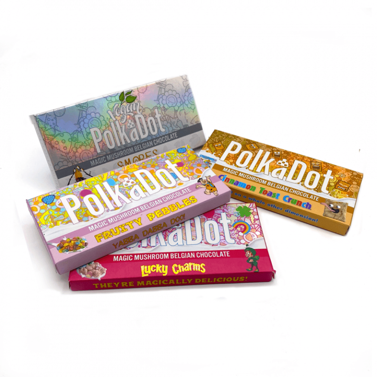 polkadot chocolates bars