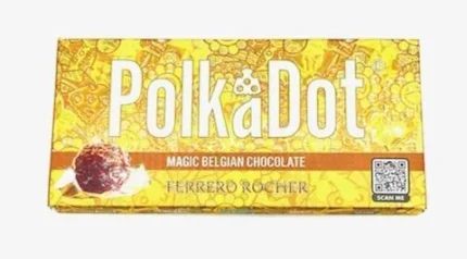 polkadot mushroom chocolate